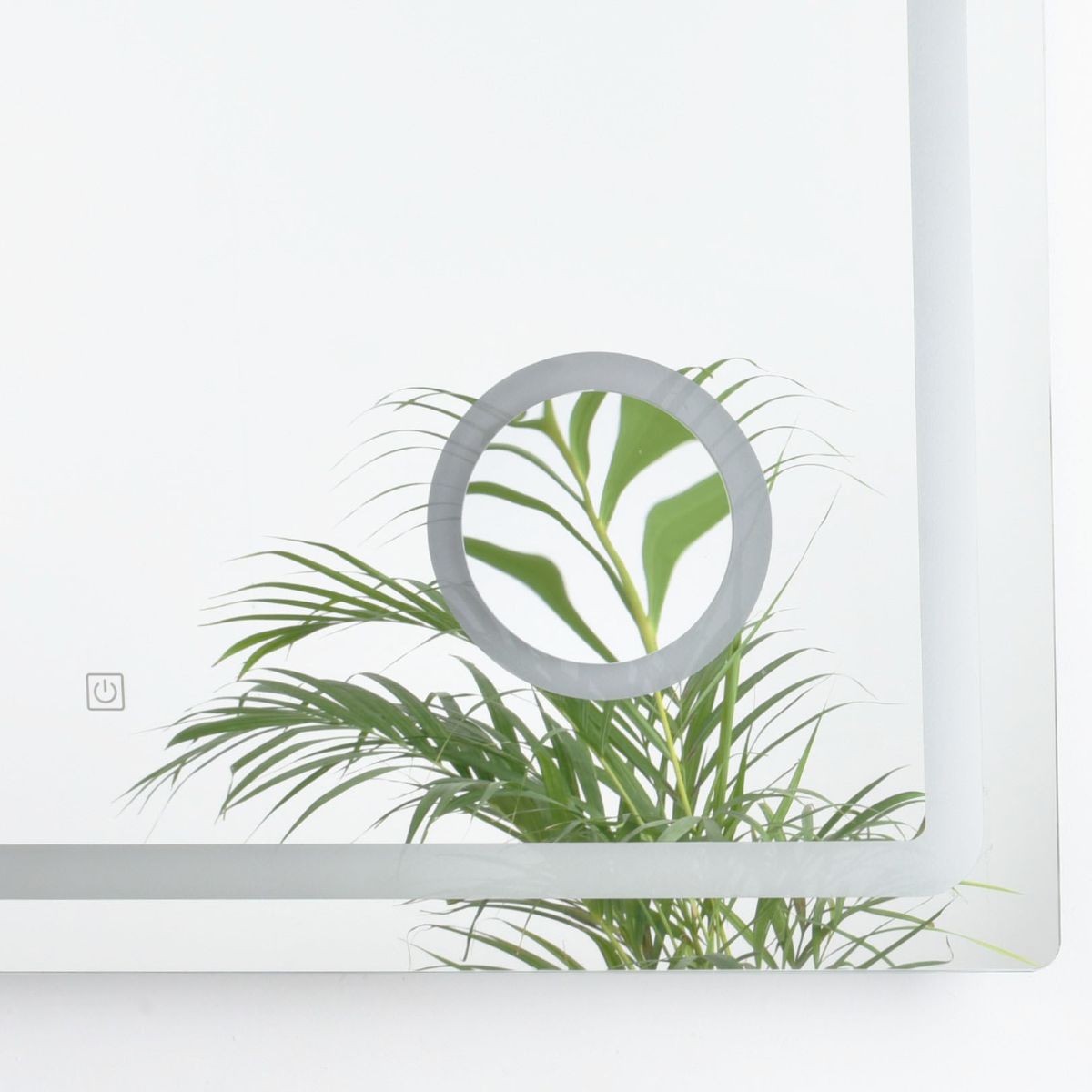 Elara Touch Mirror With Led Cool Light