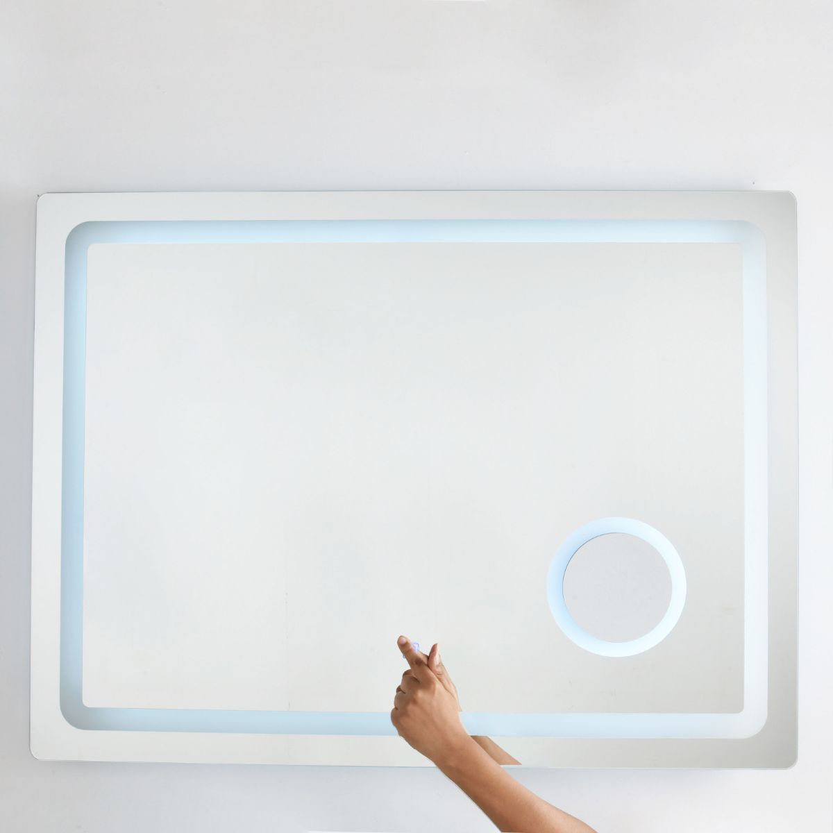 Elara Touch Mirror With Led Cool Light