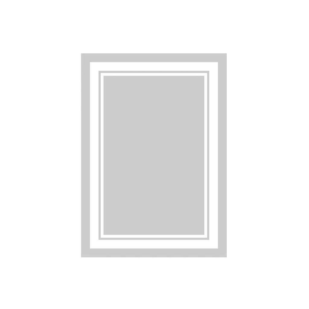 Mora White Light Mirror 80*60 cm
