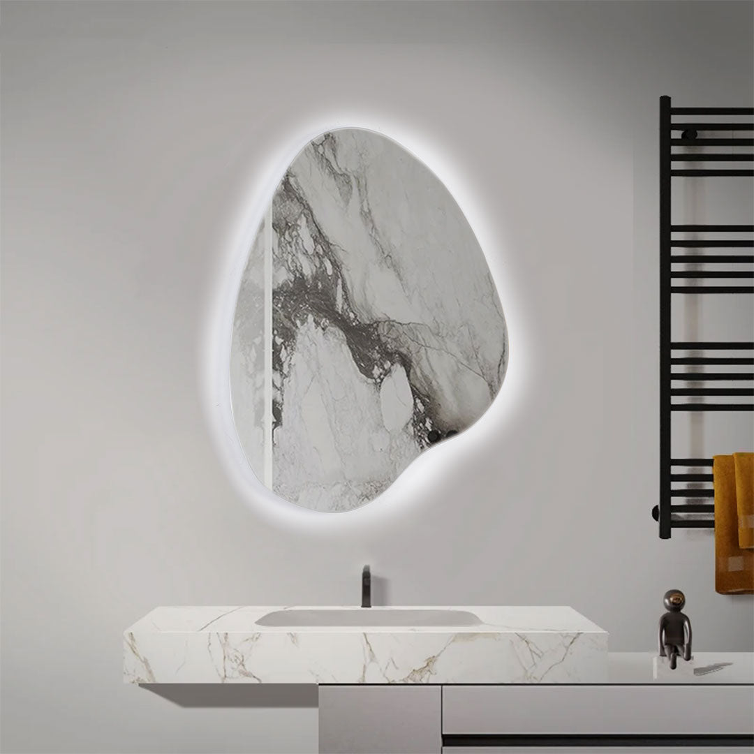 Twina White Light Mirror 50*70 cm