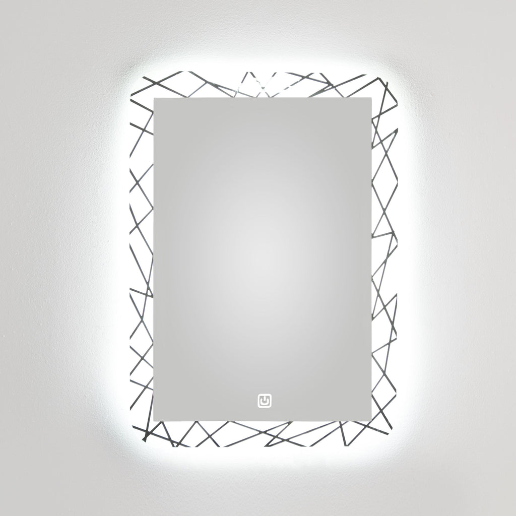 Recto X White Light Mirror 50*70 cm