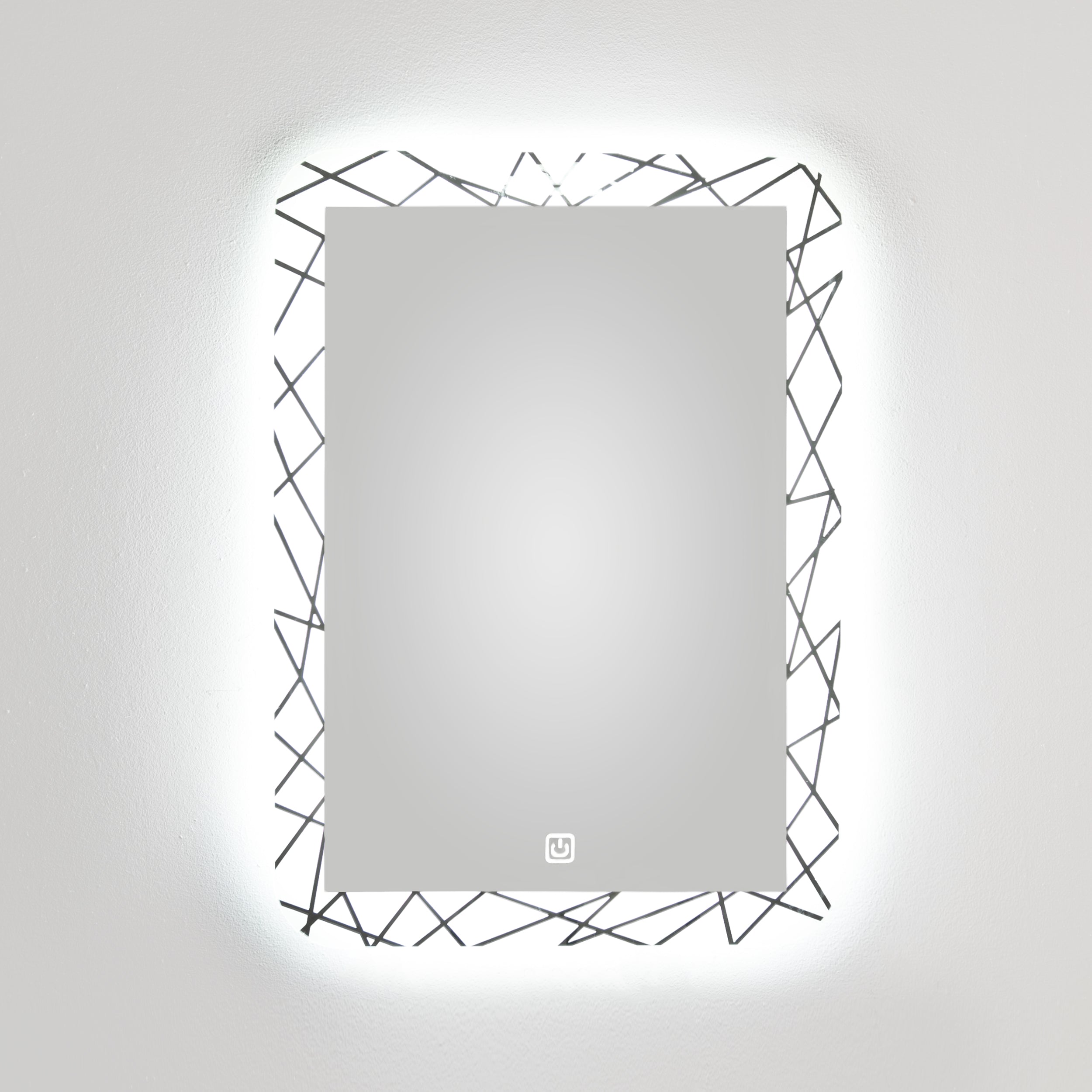 Recto X White Light Mirror 50*70 cm