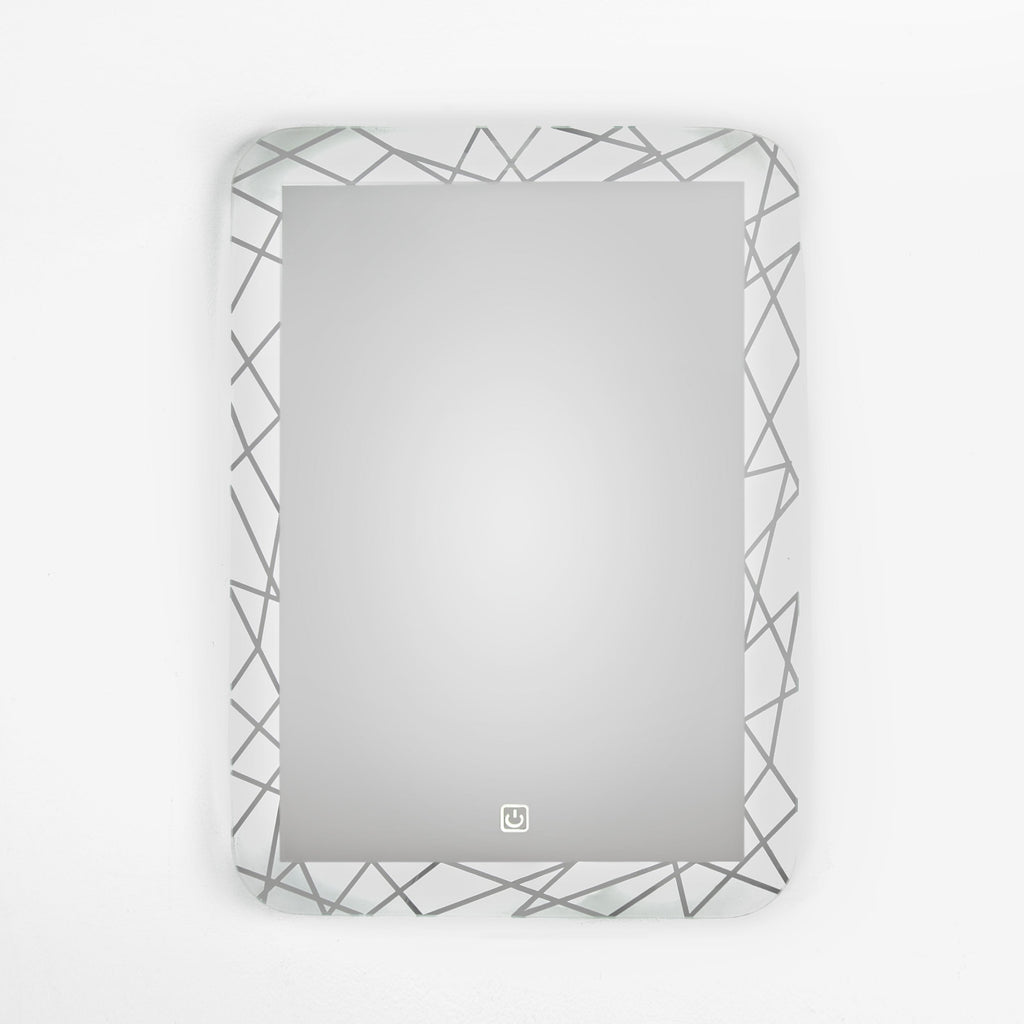 Recto X White Light Mirror 50*70 cm