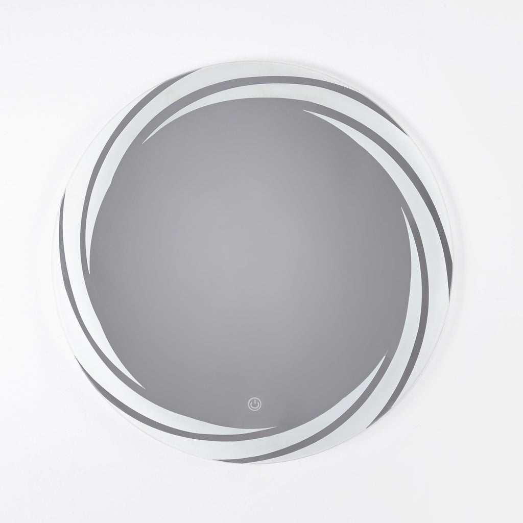 Grear White Light Mirror 60 cm
