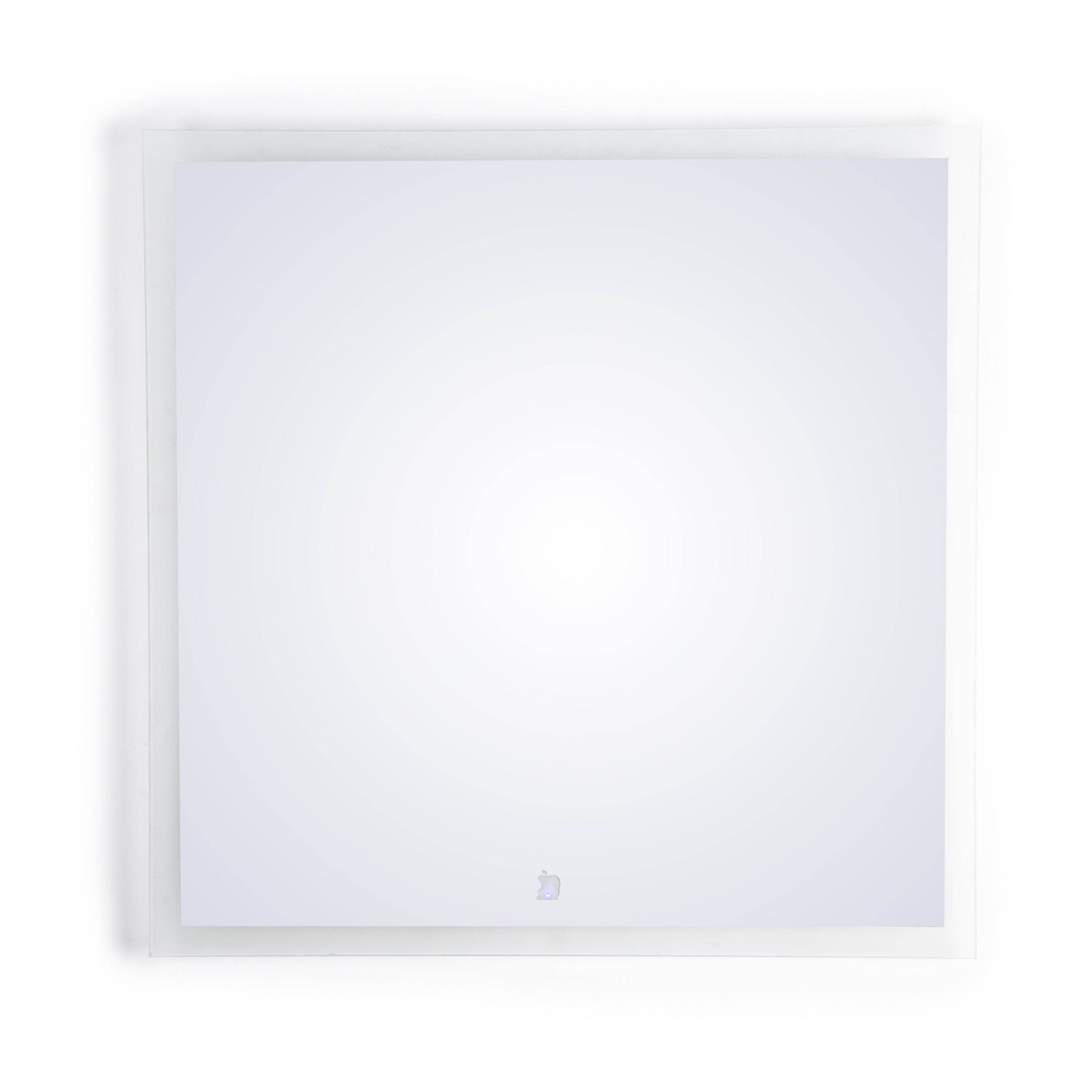 Square White Light Mirror 80*80 cm