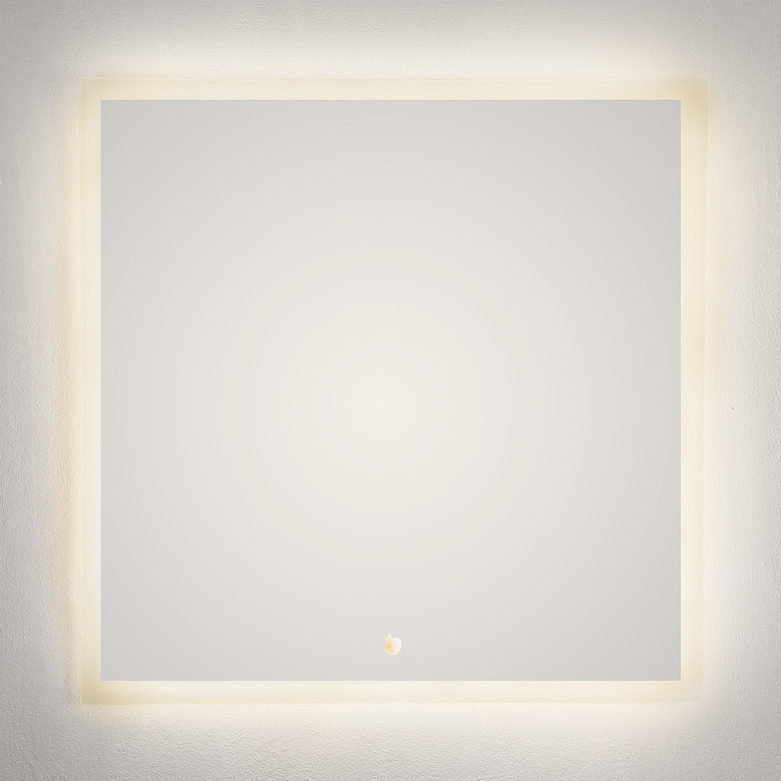 Square Warm Light Mirror 80*80 cm