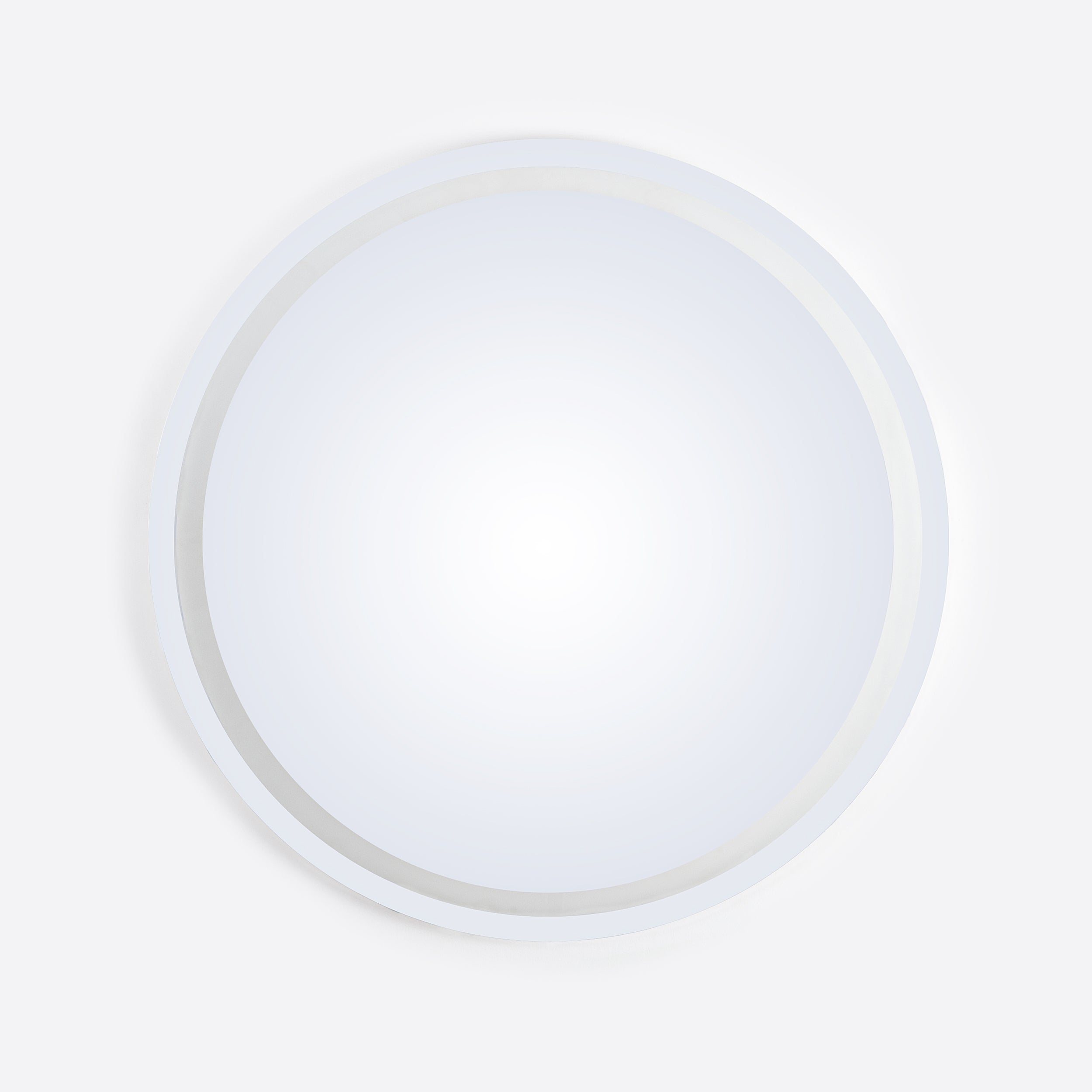 Rounded Warm Light Mirror 80 cm