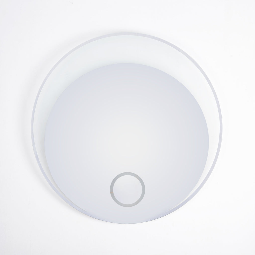Rounded D Warm Light Mirror 70 cm