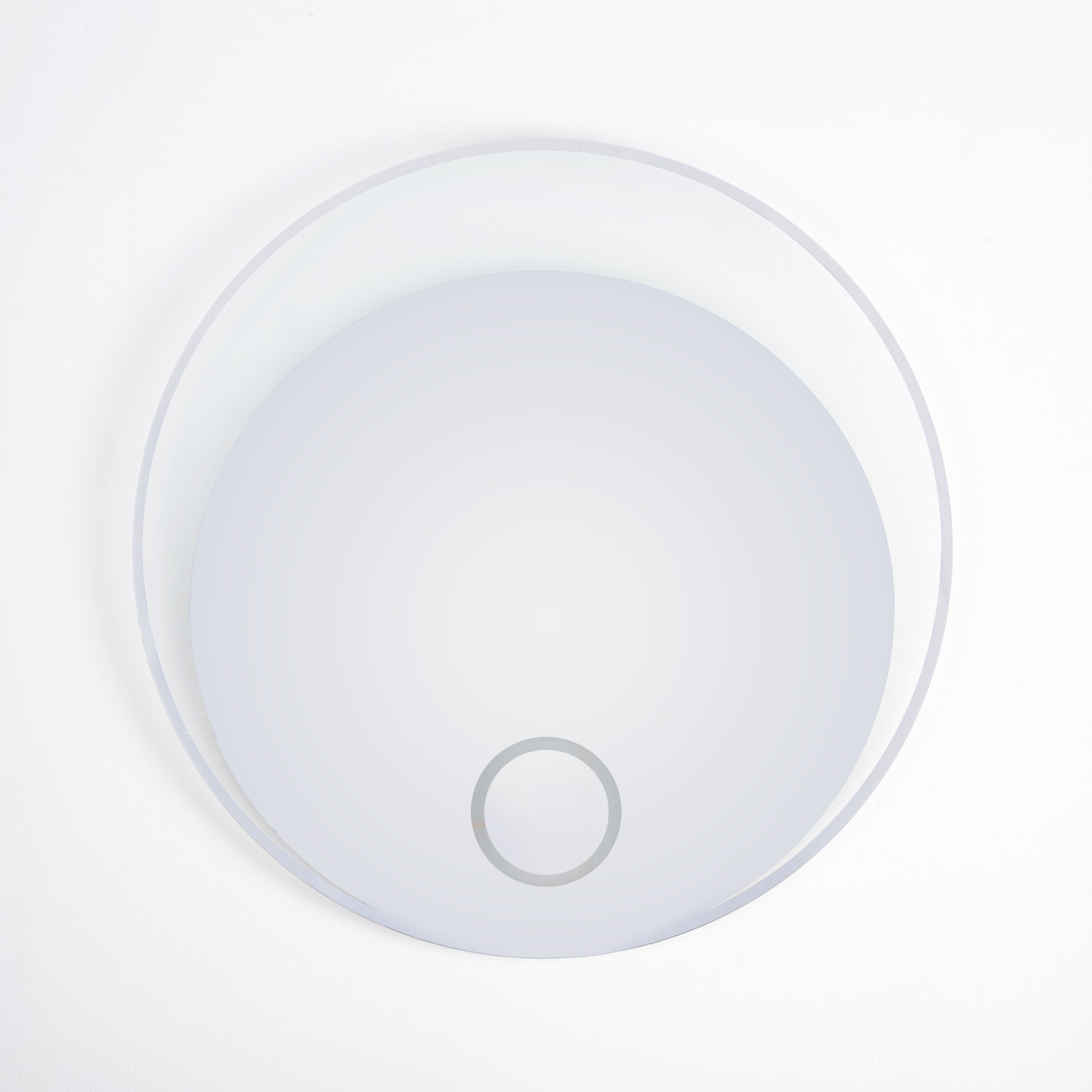 Rounded D Warm Light Mirror 70 cm