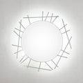 rounded r white light mirror