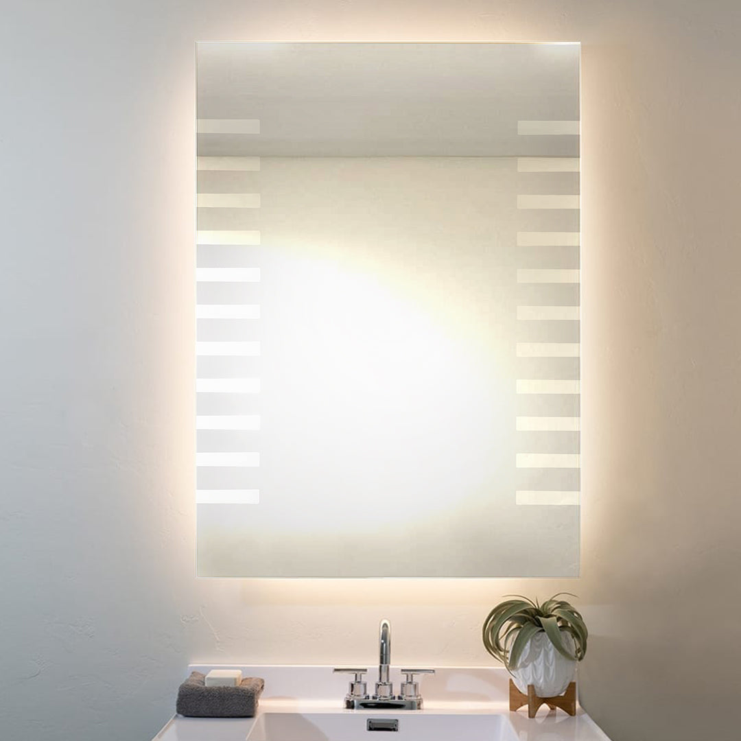 Strip Warm Light Mirror 60*80 cm
