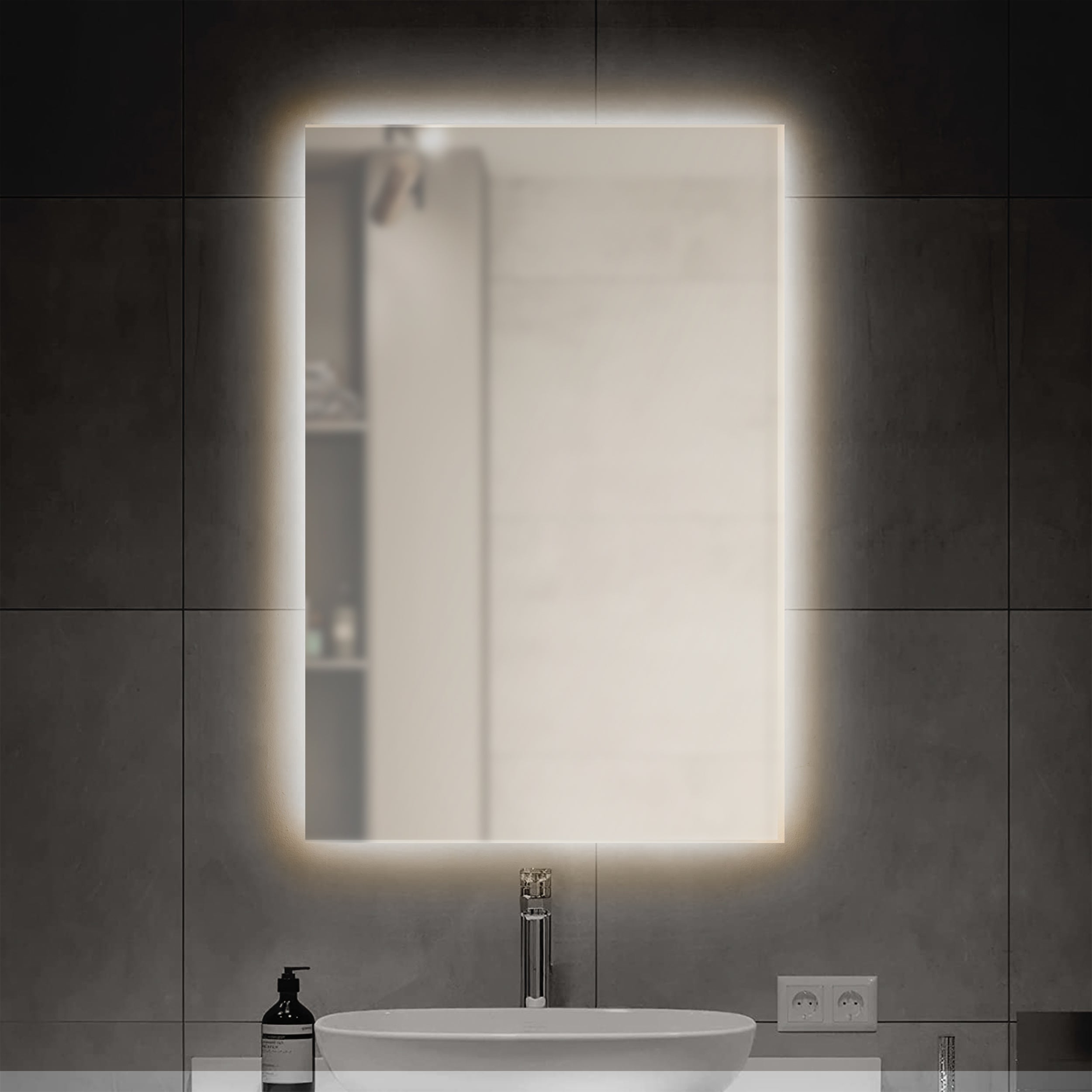 Monto Warm Light Mirror 110*70 cm