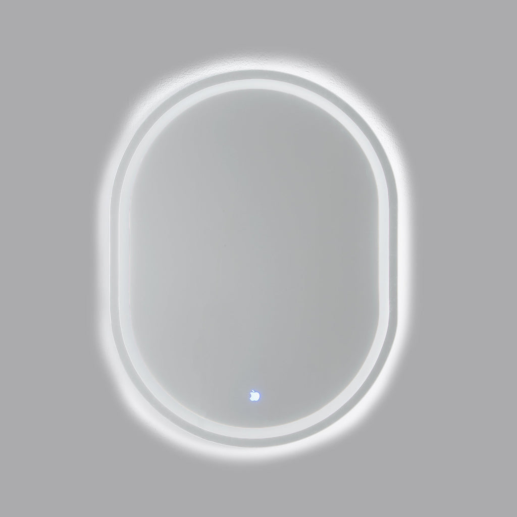 Paulm White Light Touch Mirror 60*80 cm