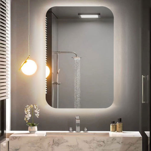 citro warm light touch mirror