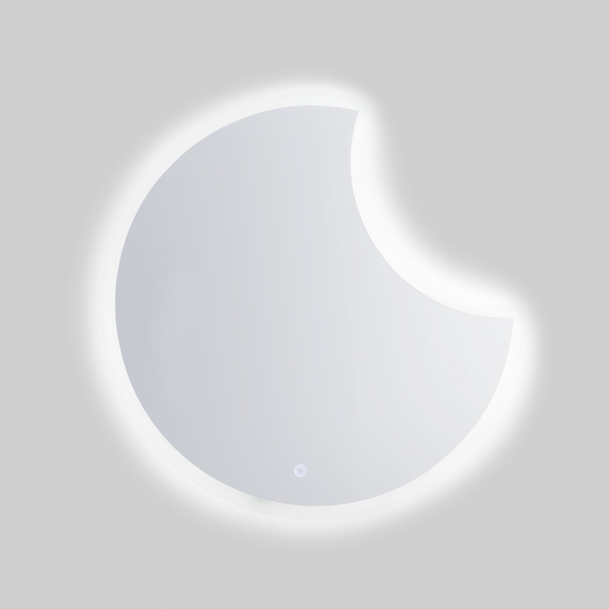 Helal White Light Touch Mirror 70 cm