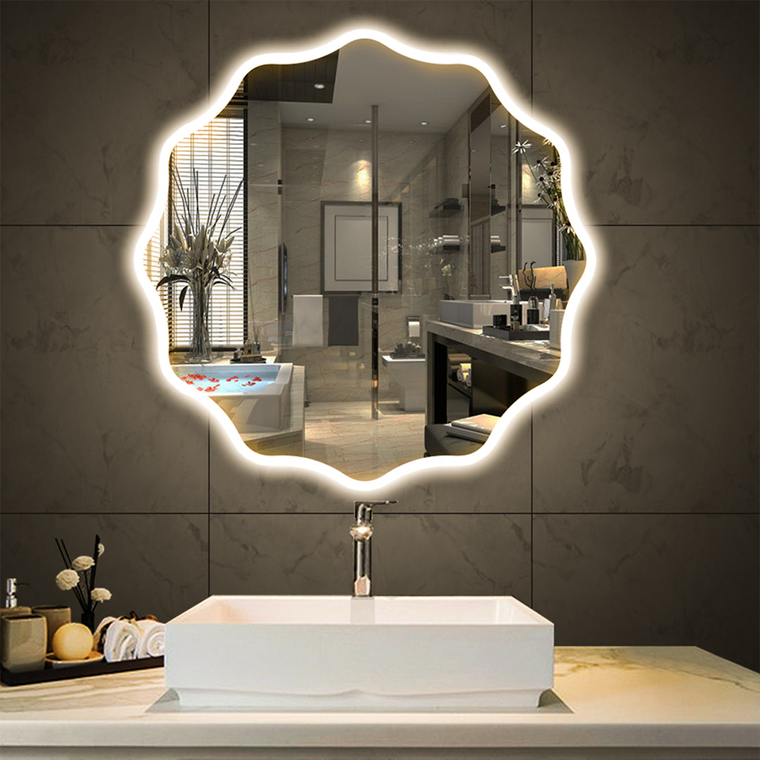 Sunny Warm Light Mirror 70 cm