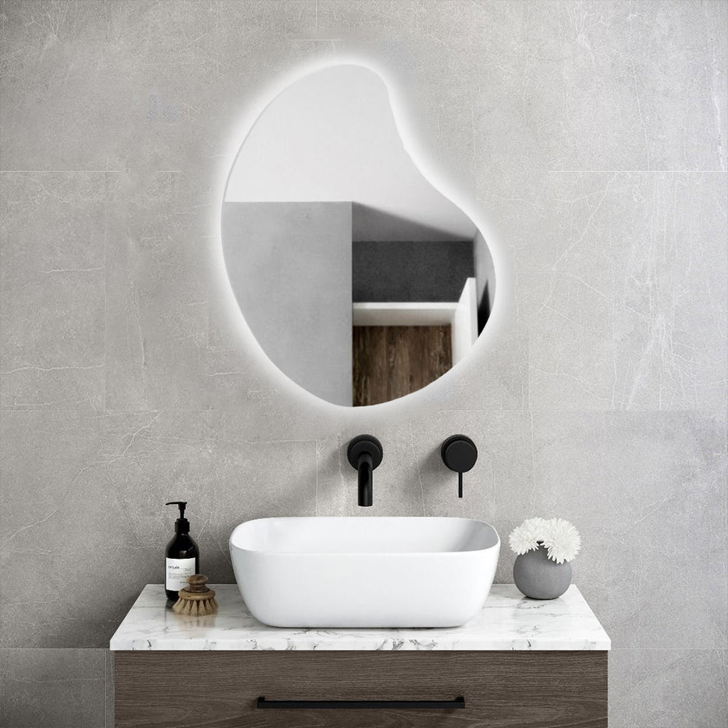 Palet White Light Mirror 100*75 cm