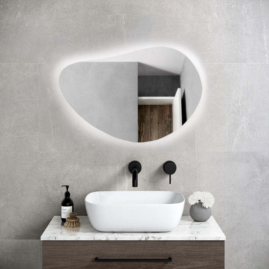 Farma White Light Mirror 55*75 cm