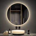virua warm light mirror 65x65