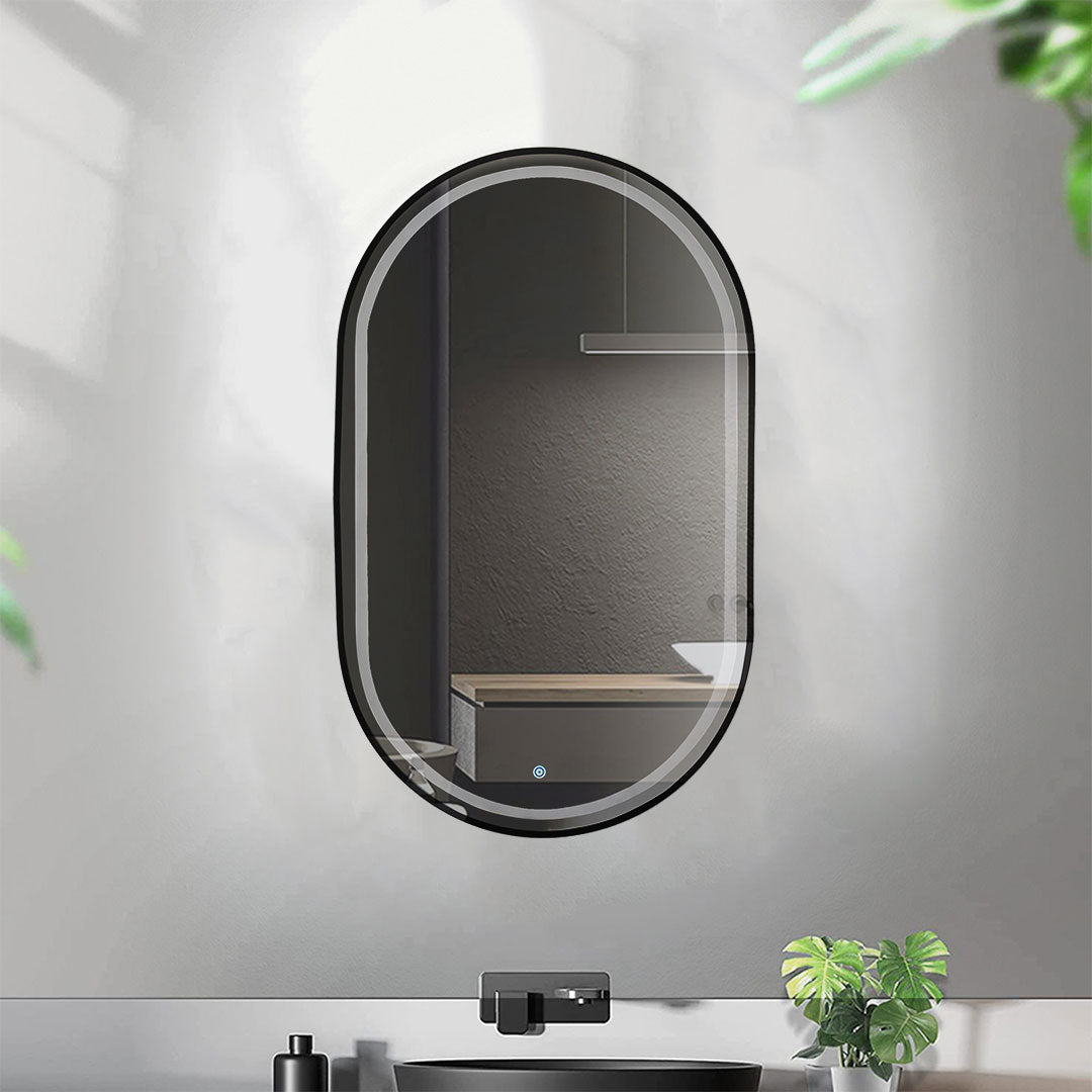 Lirika White Light Touch Mirror 90*60 cm