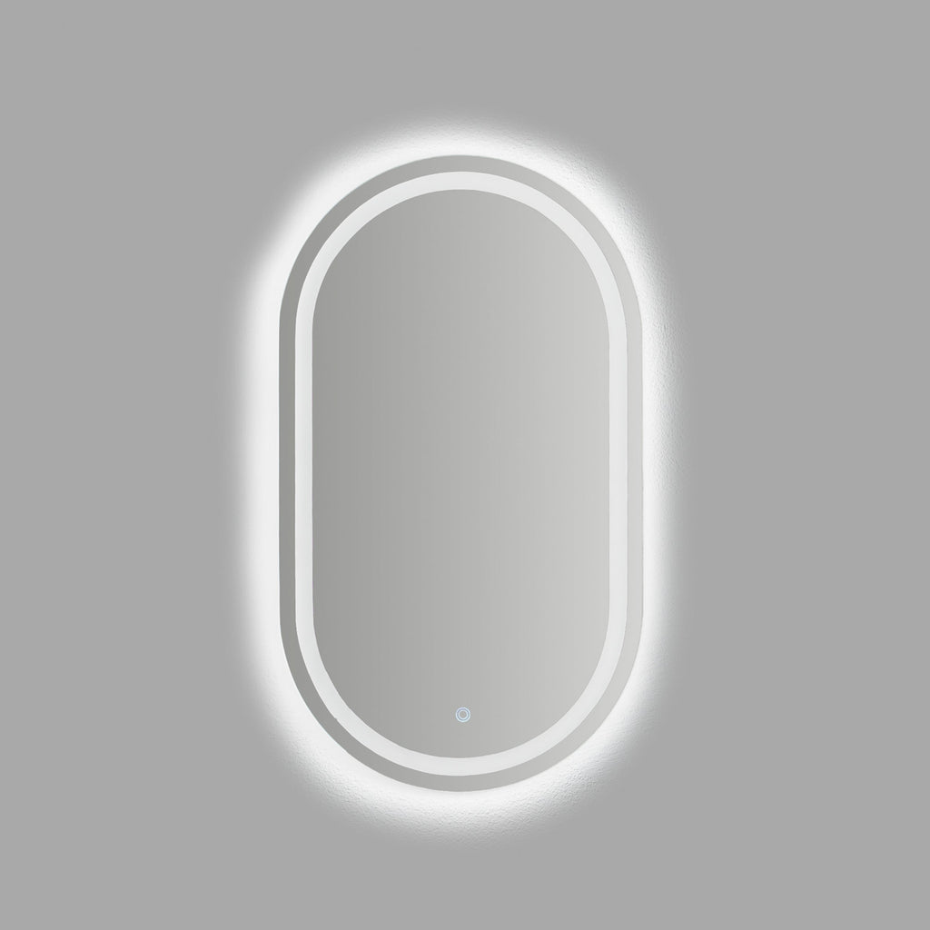 Mirta White Light Touch Mirror 80*45 cm