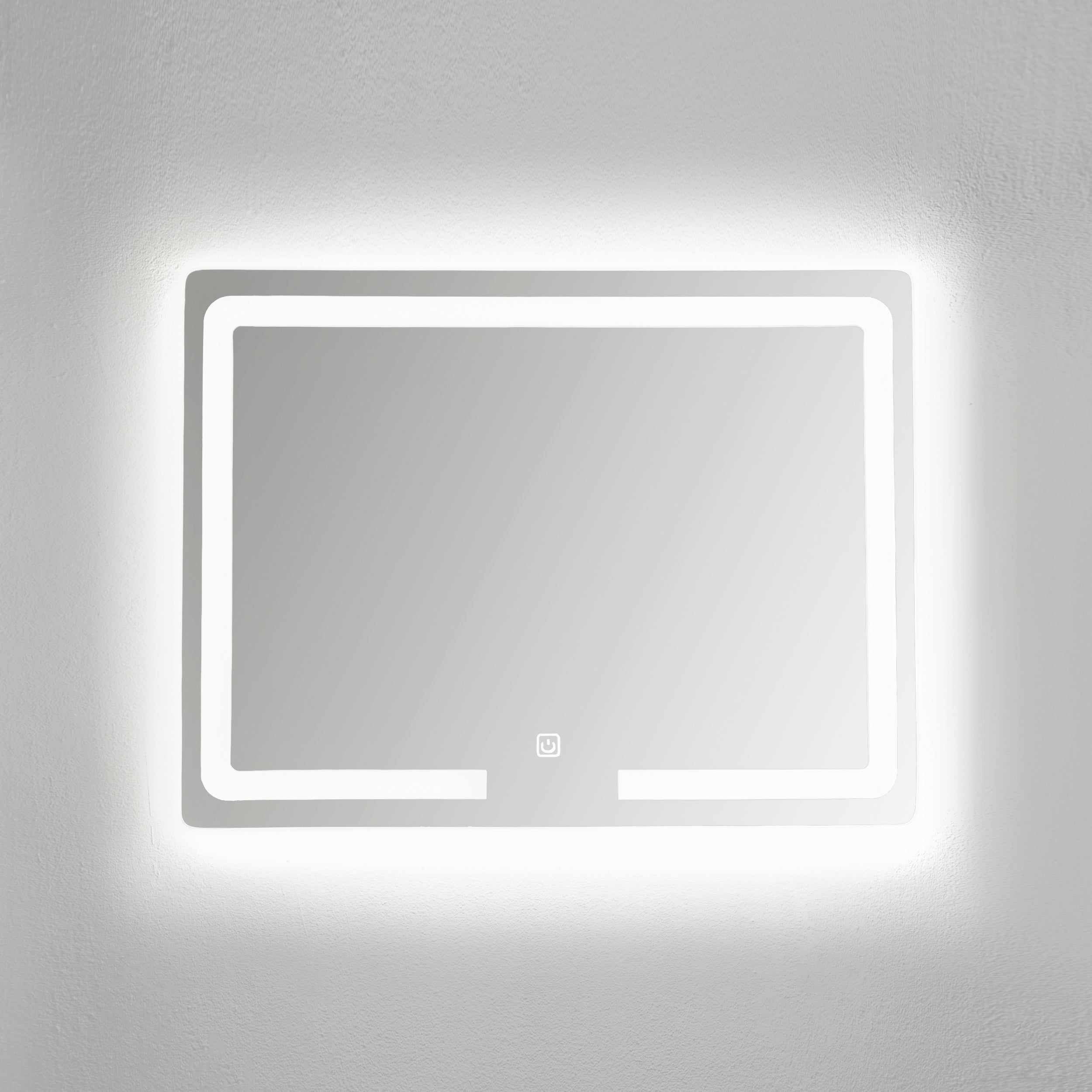 Bomra White Light Touch Mirror 80*100 cm