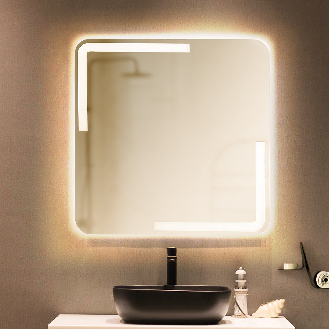 Colom Warm Light Mirror 80*80 cm