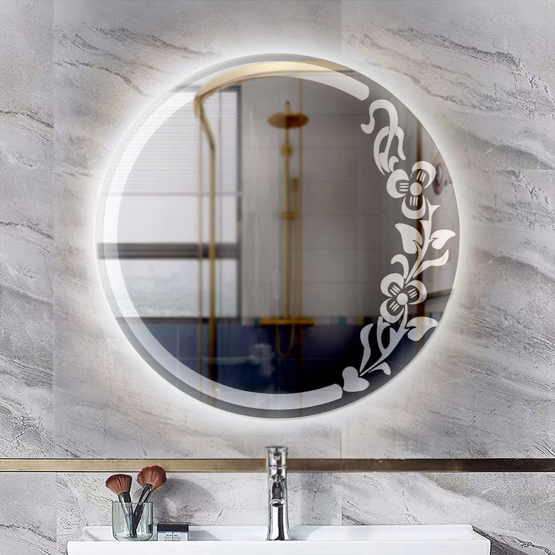 Flory Warm Light Mirror 60 cm