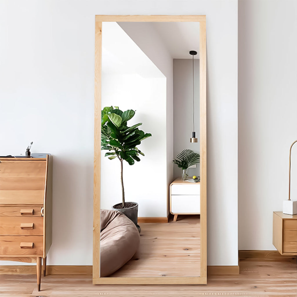 Solid Wooden Mirror 170*70 cm