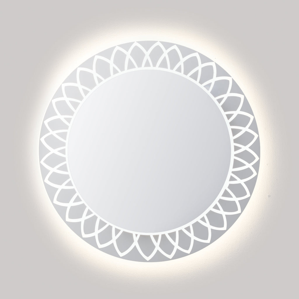 Lotus Warm Light Mirror 60 cm