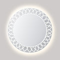 warm light mirror 60cm