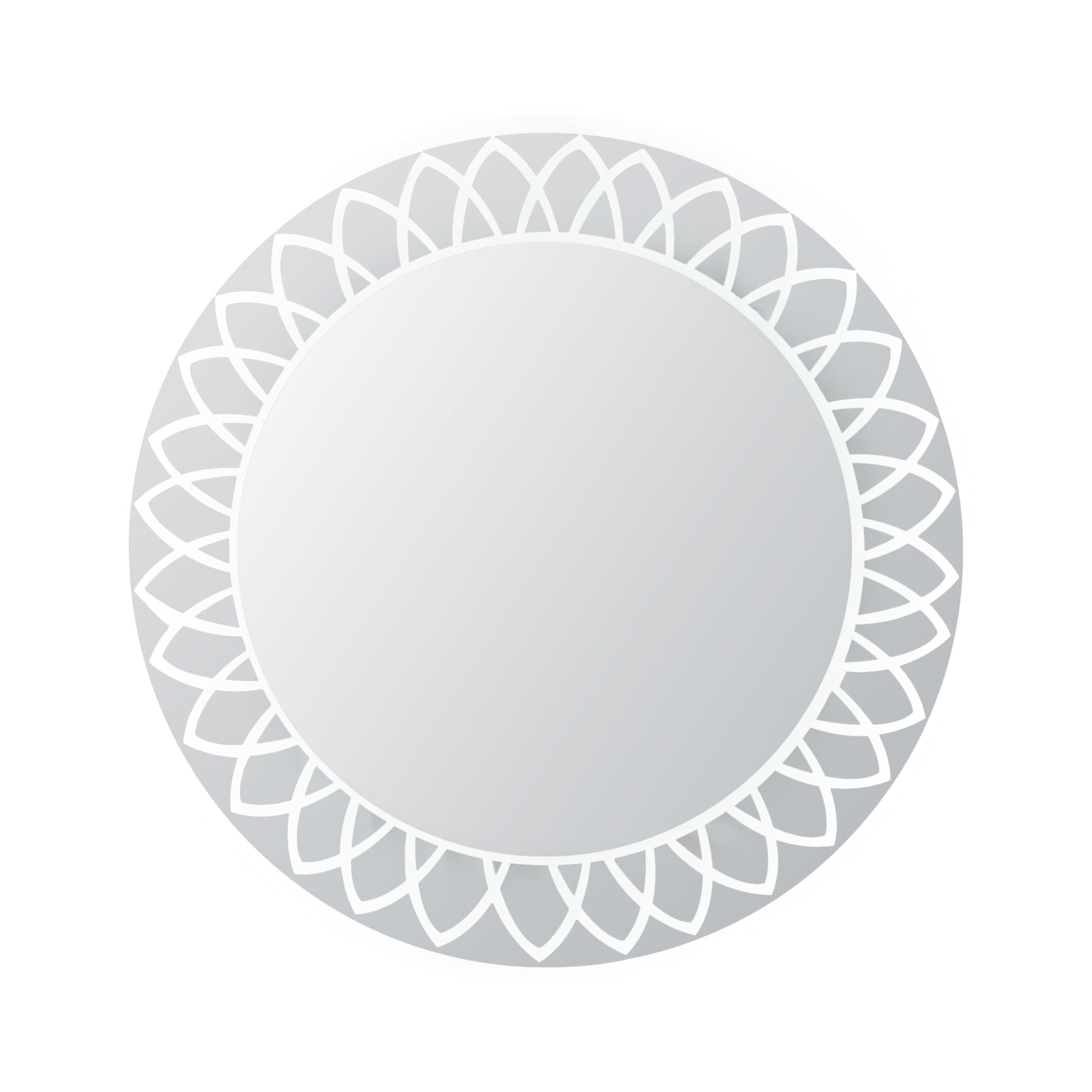 Lotus Warm Light Mirror 60 cm