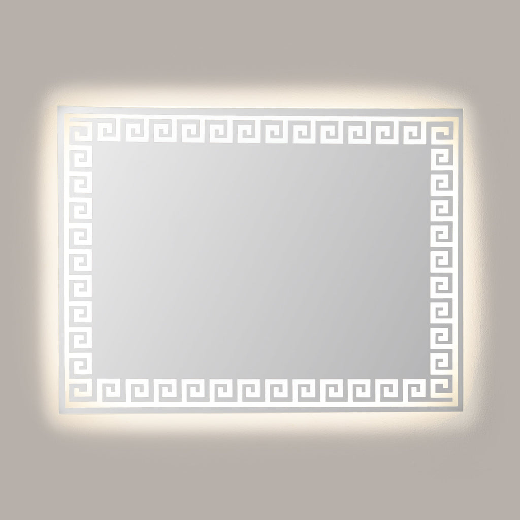 Roman Warm Light Mirror 60*80 cm