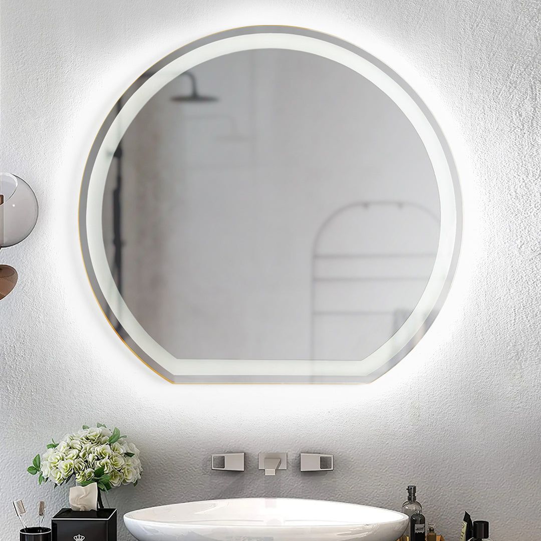 Napki White Light Mirror 80*80 cm