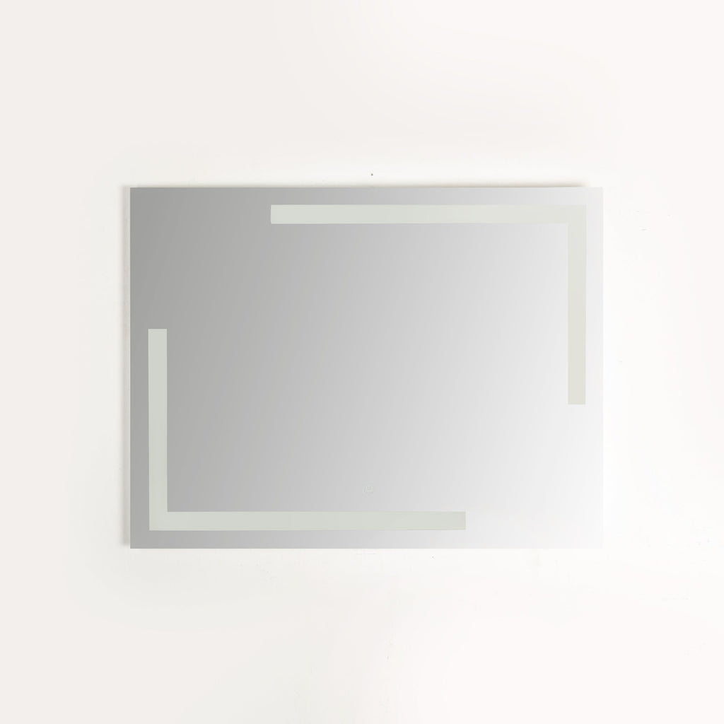 Tora White Light Touch Mirror 80*80 cm