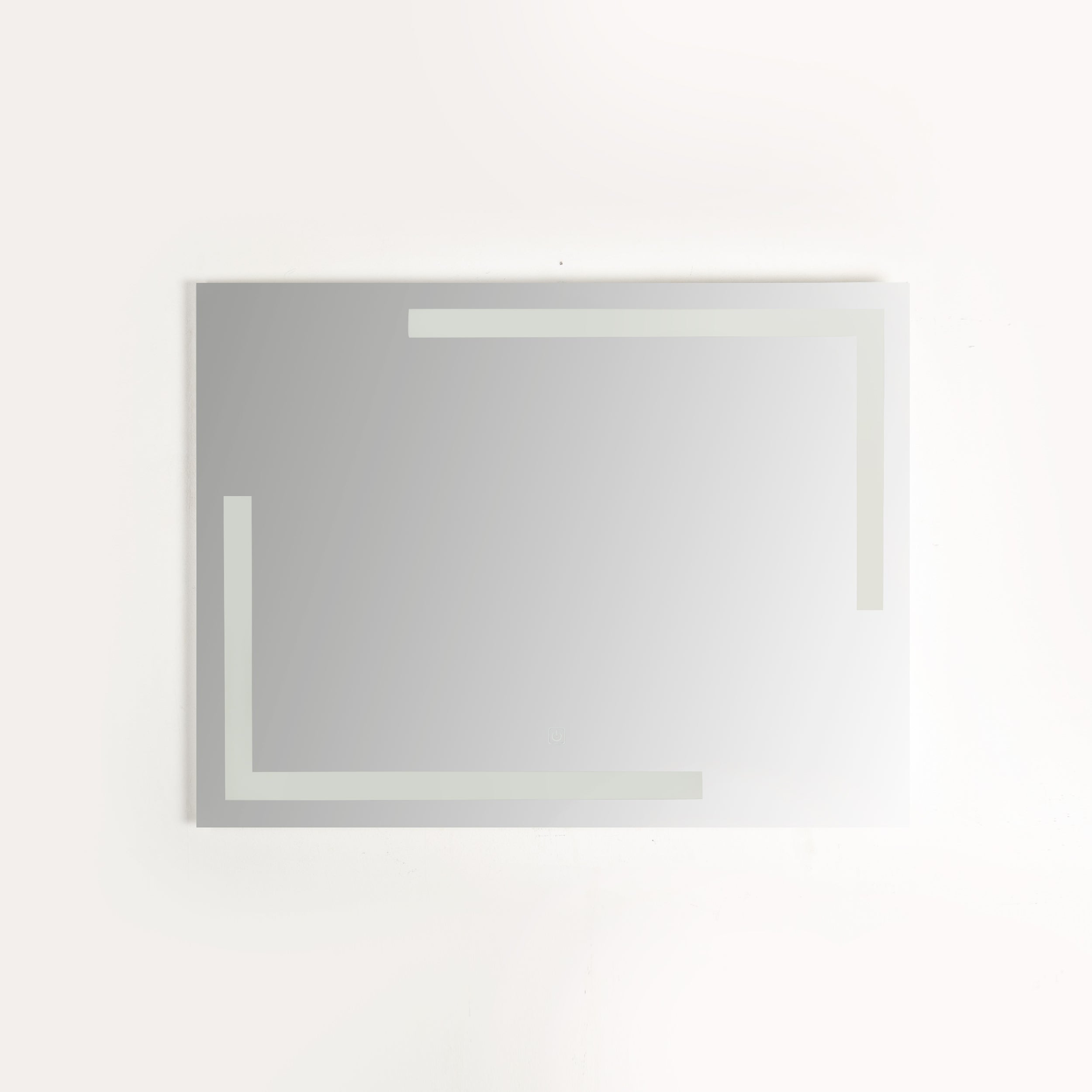 Tora White Light Touch Mirror 80*80 cm