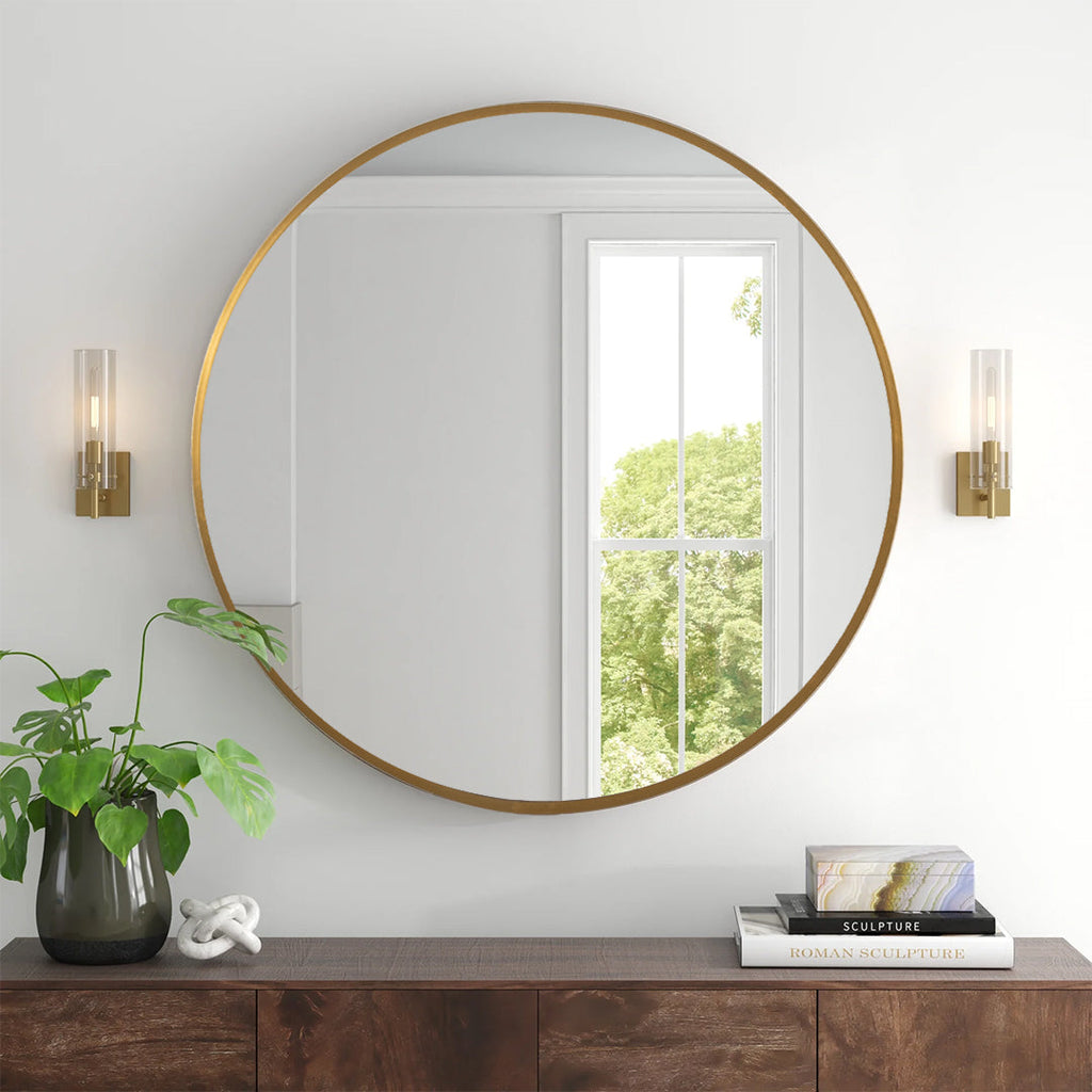 Plane Gold Mirror 60 cm